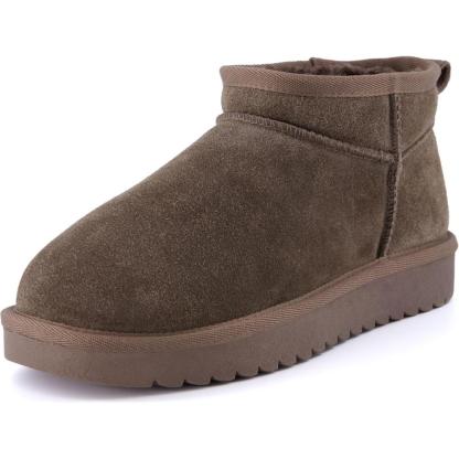 Plush Sherpa Snow Boots - My Beach Shoes