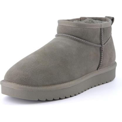 Plush Sherpa Snow Boots - My Beach Shoes