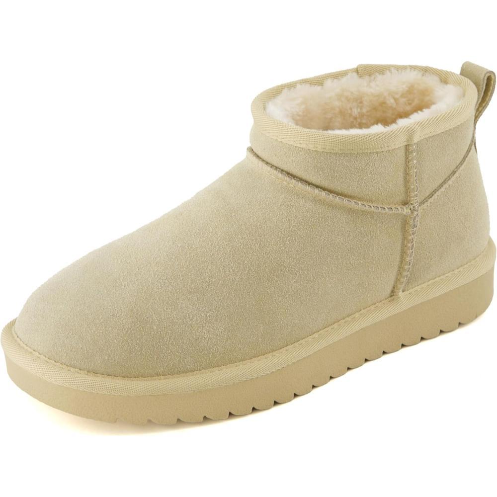 Plush Sherpa Snow Boots - My Beach Shoes