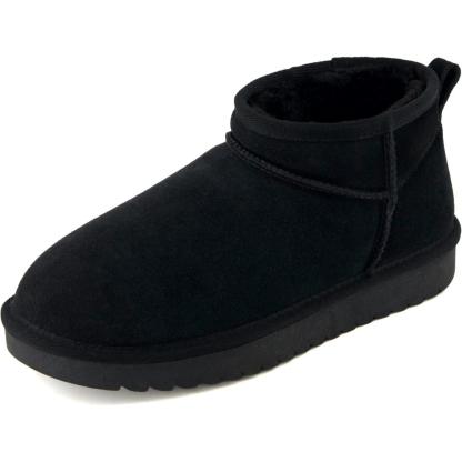 Plush Sherpa Snow Boots - My Beach Shoes