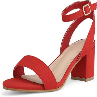 Women Open Style Block With Straps - My Beach Shoes