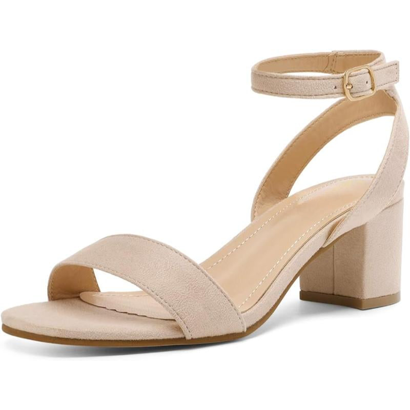 Women Open Style Block With Straps - My Beach Shoes