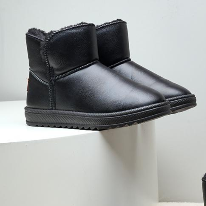 Warm Waterproof Thicked Plush Snow Boots - My Beach Shoes