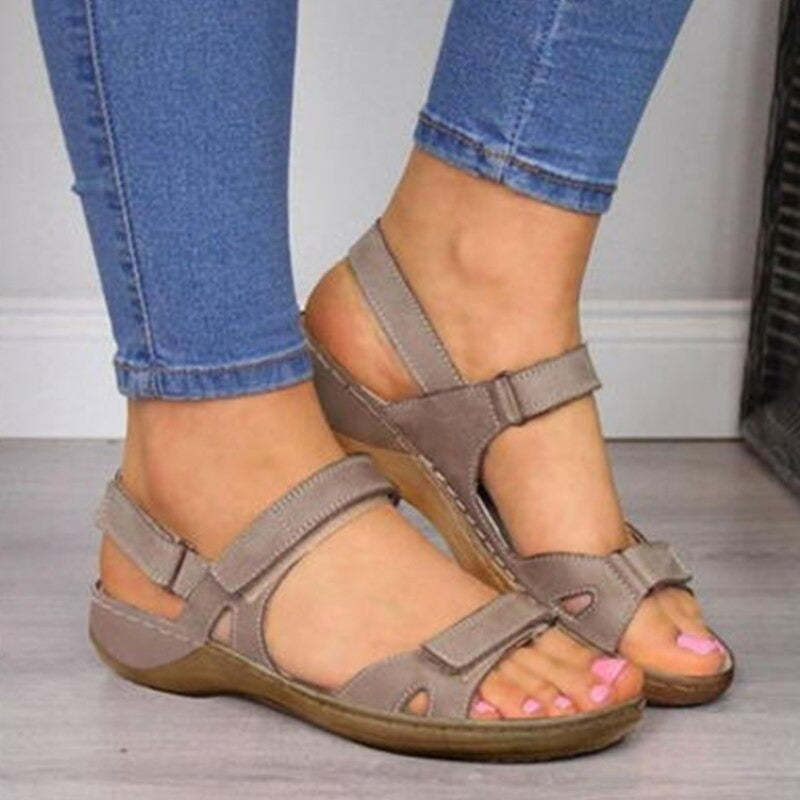 Women's Soft Flat Sandals - My Beach Shoes