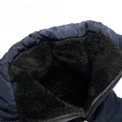Black Waterproof Winter Non-Slip Warm Snow Boot - My Beach Shoes