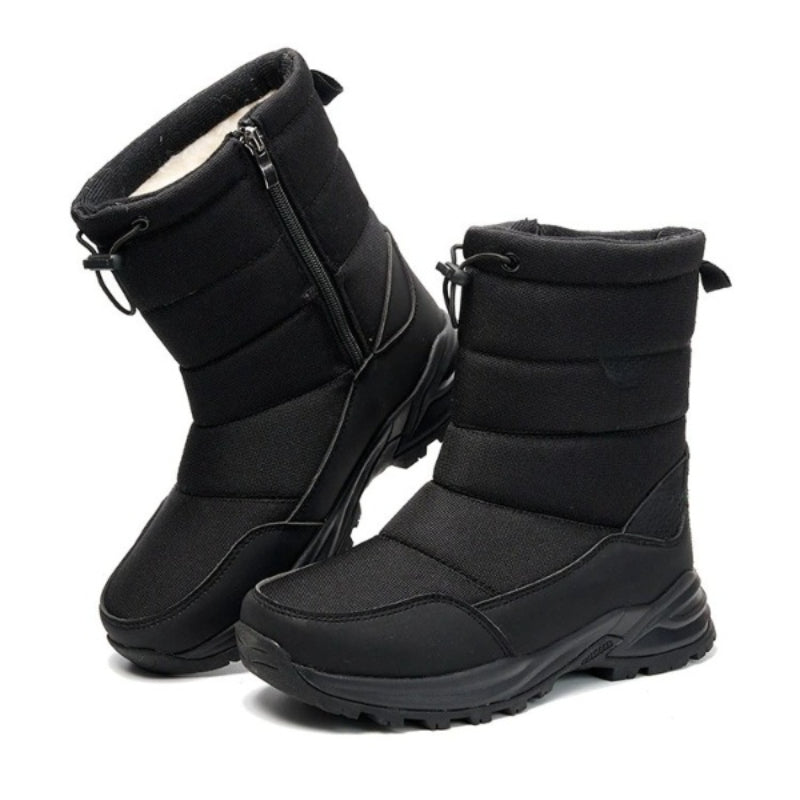 Casual Waterproof Winter Snow Ankle Warm Boots-My Beach Shoes