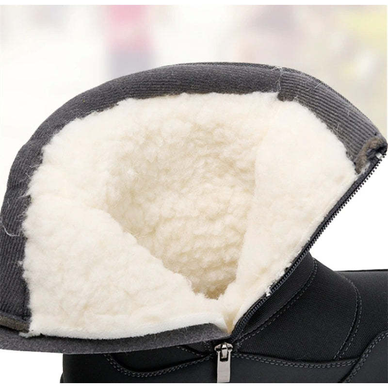 Casual Waterproof Winter Snow Ankle Warm Boots - My Beach Shoes
