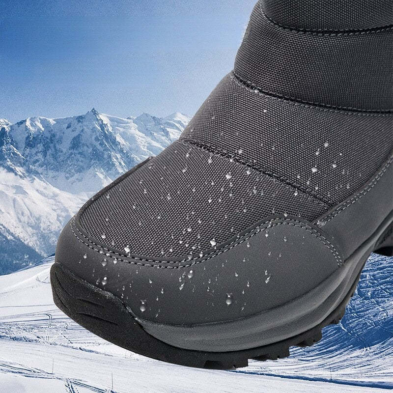 Casual Waterproof Winter Snow Ankle Warm Boots - My Beach Shoes