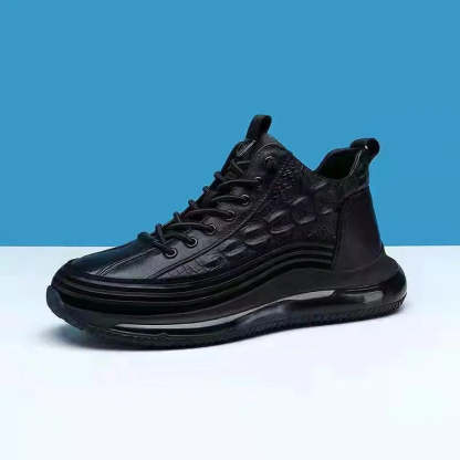Rugged Sneakers With Textured Design - My Beach Shoes