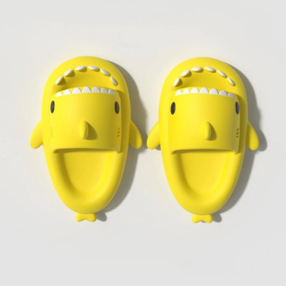 Shark Cloud Slides - Comfortable and Stylish Slip-On Sandals - My Beach Shoes
