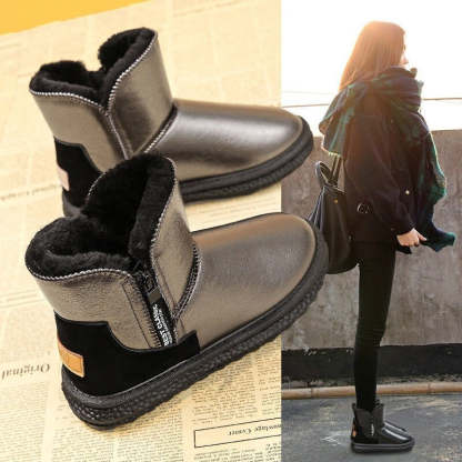 Stylish Velvet Thick Waterproof Shoes - My Beach Shoes