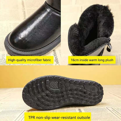 Stylish Velvet Thick Waterproof Shoes - My Beach Shoes