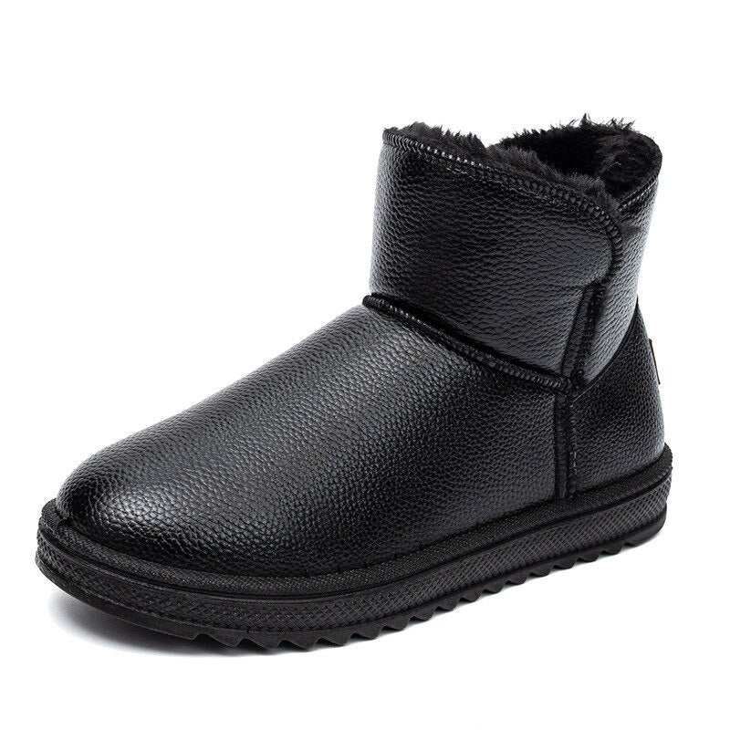 Warm Waterproof Thicked Plush Snow Boots - My Beach Shoes