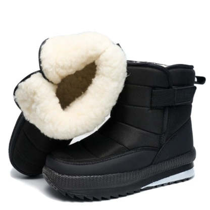 Warm Plush Cold Proof Cotton Shoes For Women - My Beach Shoes
