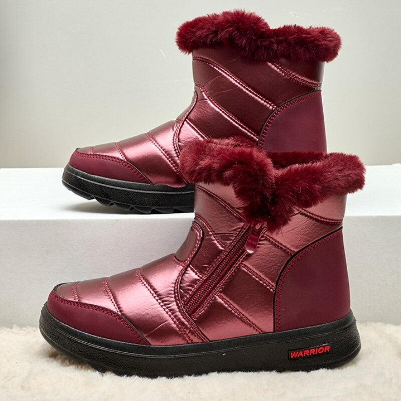 Fashionable Short Plush Cotton Shoes-My Beach ShoesFashionable Short Plush Cotton Shoes - Image 8