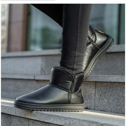 Warm Waterproof Thicked Plush Snow Boots - My Beach Shoes