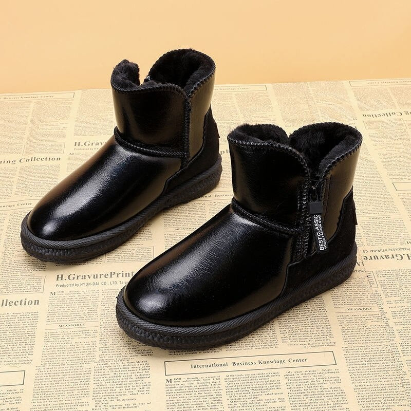 Stylish Velvet Thick Waterproof Shoes - My Beach Shoes