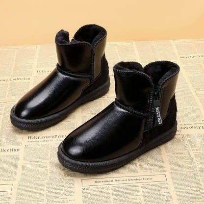 Stylish Velvet Thick Waterproof Shoes - My Beach Shoes