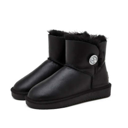 Natural Wool Lined Winter Warm Shoes - My Beach Shoes