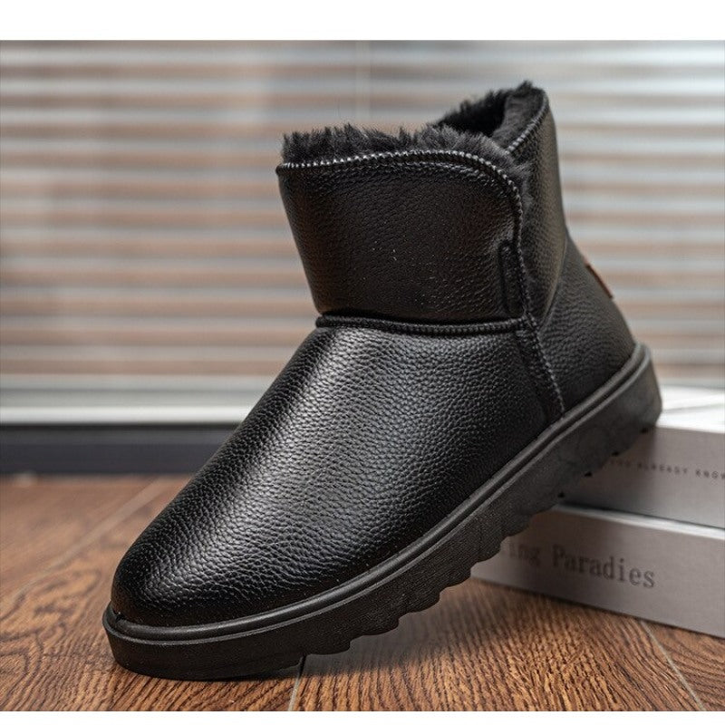 Warm Waterproof Thicked Plush Snow Boots - My Beach Shoes