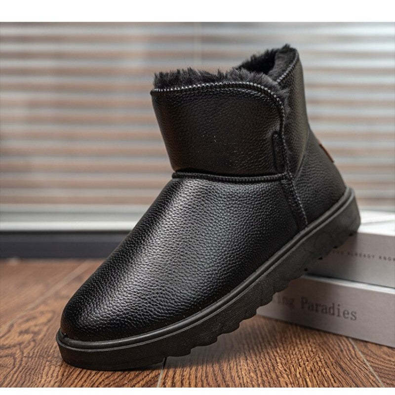 Warm Waterproof Thicked Plush Snow Boots - My Beach Shoes