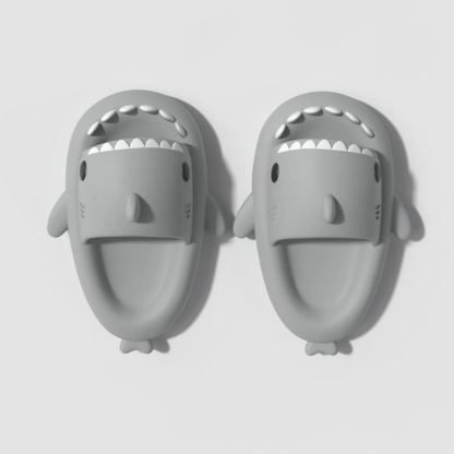 Shark Cloud Slides - Comfortable and Stylish Slip-On Sandals - My Beach Shoes