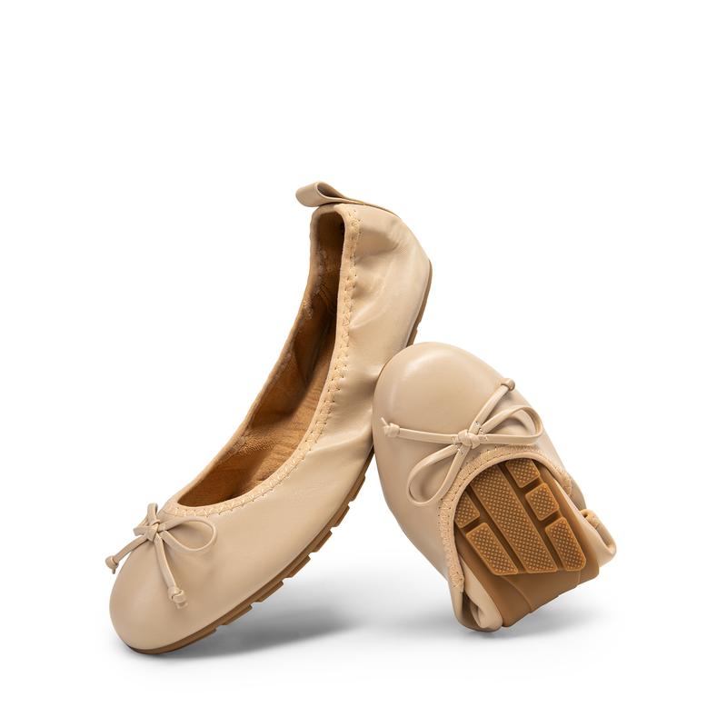 Flexible Foldable Ballet Flats with Elastic Band for Travel Wear