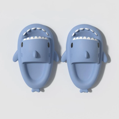 Shark Cloud Slides - Comfortable and Stylish Slip-On Sandals - My Beach Shoes