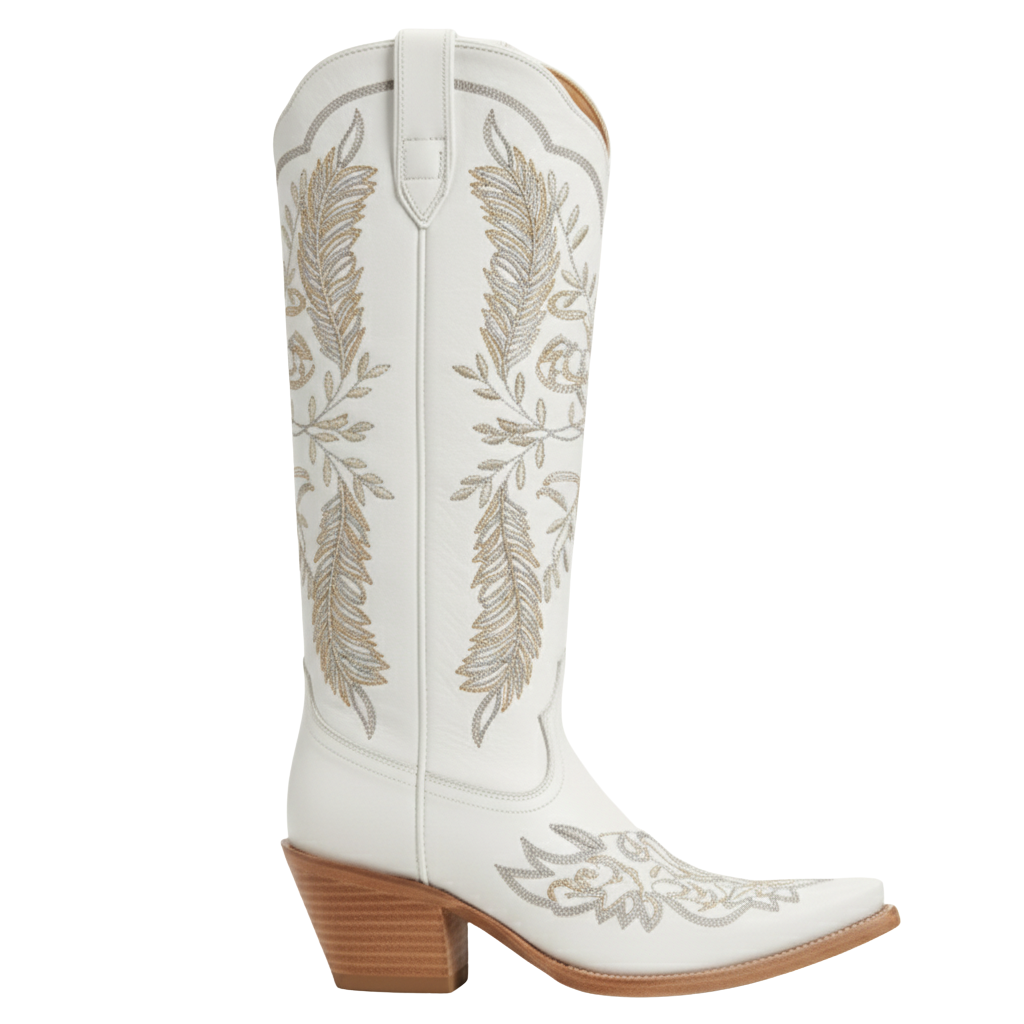 Western Leather Cowgirl Boot