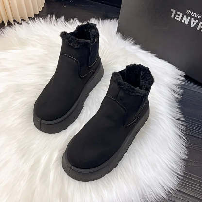 Soft Wool Lined Comfy Boots - My Beach Shoes
