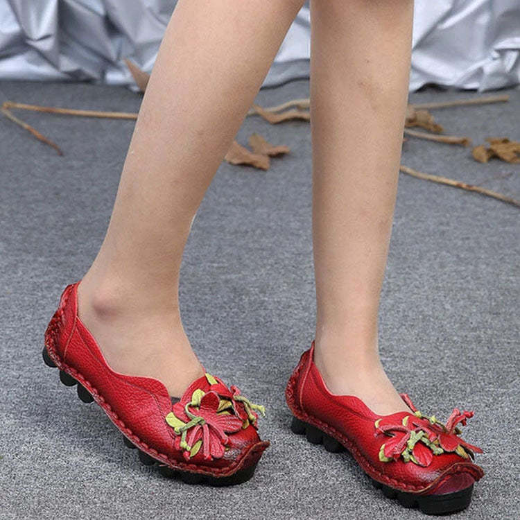 Handmade Flower Loafers - My Beach Shoes