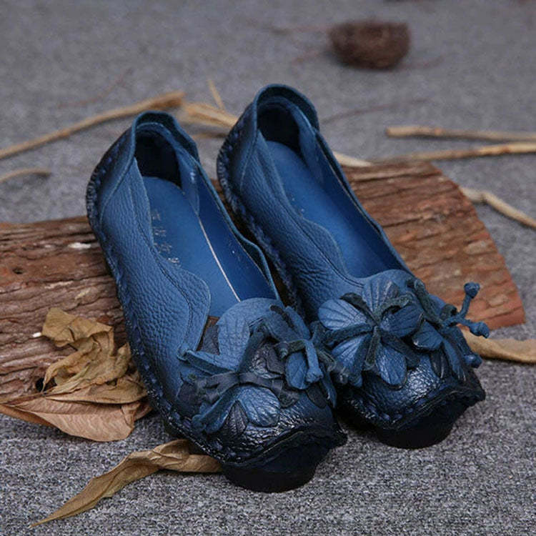 Handmade Flower Loafers-My Beach Shoes