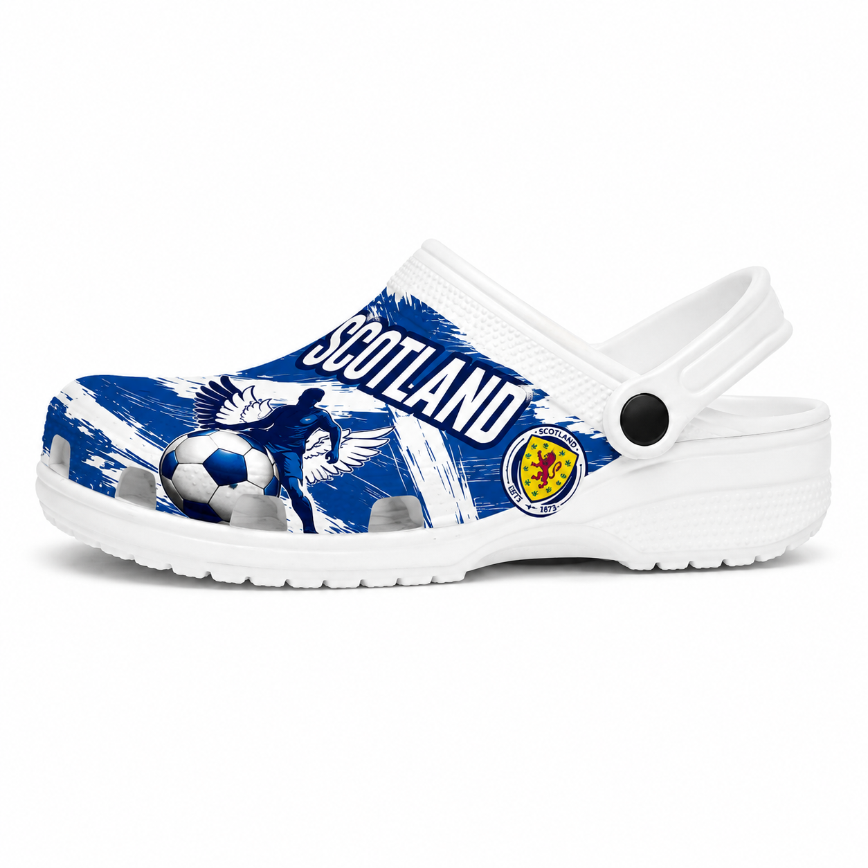 World Cup 2026 Scotland Football Fan Printed Clogs