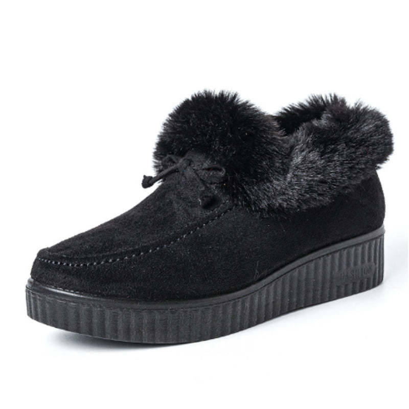 Women's Warm Waterproof Non-Slip Ankle Boots-My Beach Shoes