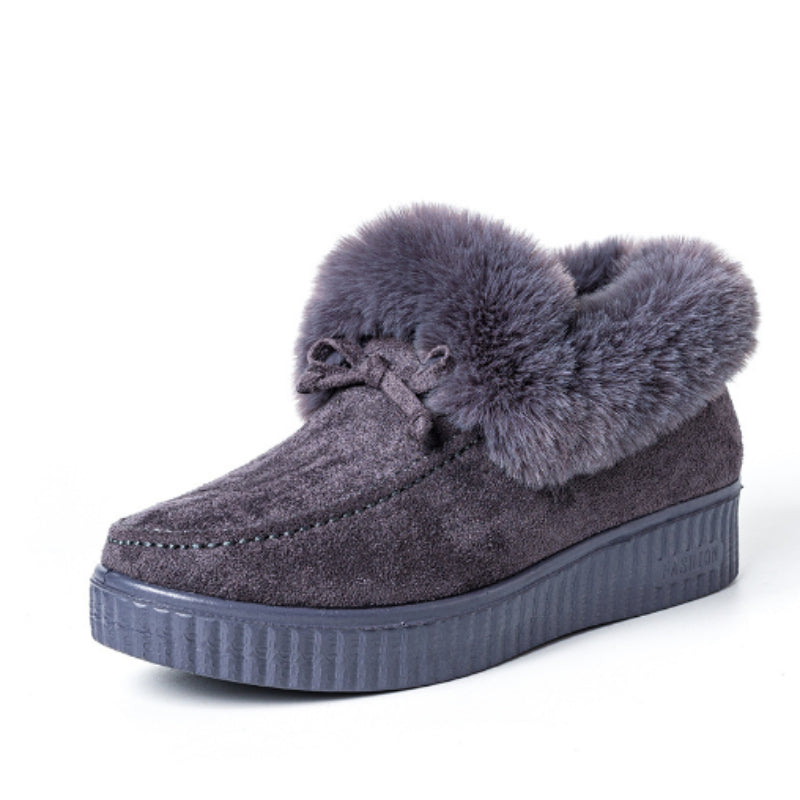 Women's Warm Waterproof Non-Slip Ankle Boots - My Beach Shoes