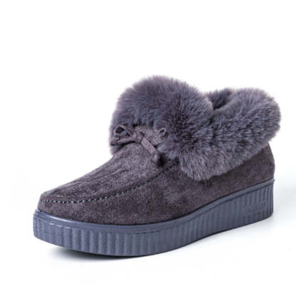 Women's Warm Waterproof Non-Slip Ankle Boots - My Beach Shoes