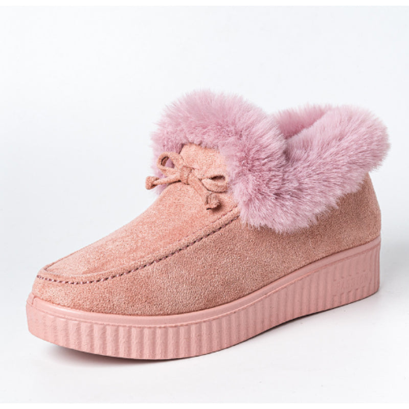 Women's Warm Waterproof Non-Slip Ankle Boots - My Beach Shoes