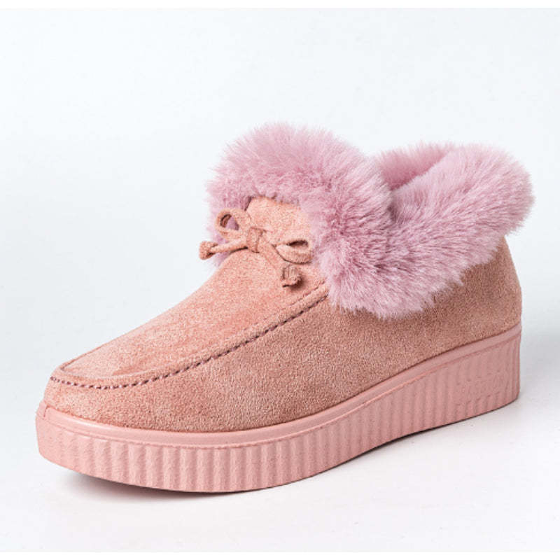 Women's Warm Waterproof Non-Slip Ankle Boots-My Beach Shoes