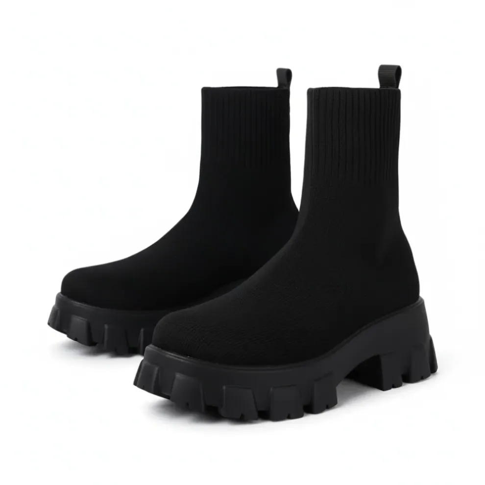 Winter Thick-soled Casual Short Boots