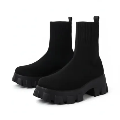 Winter Thick-soled Casual Short Boots