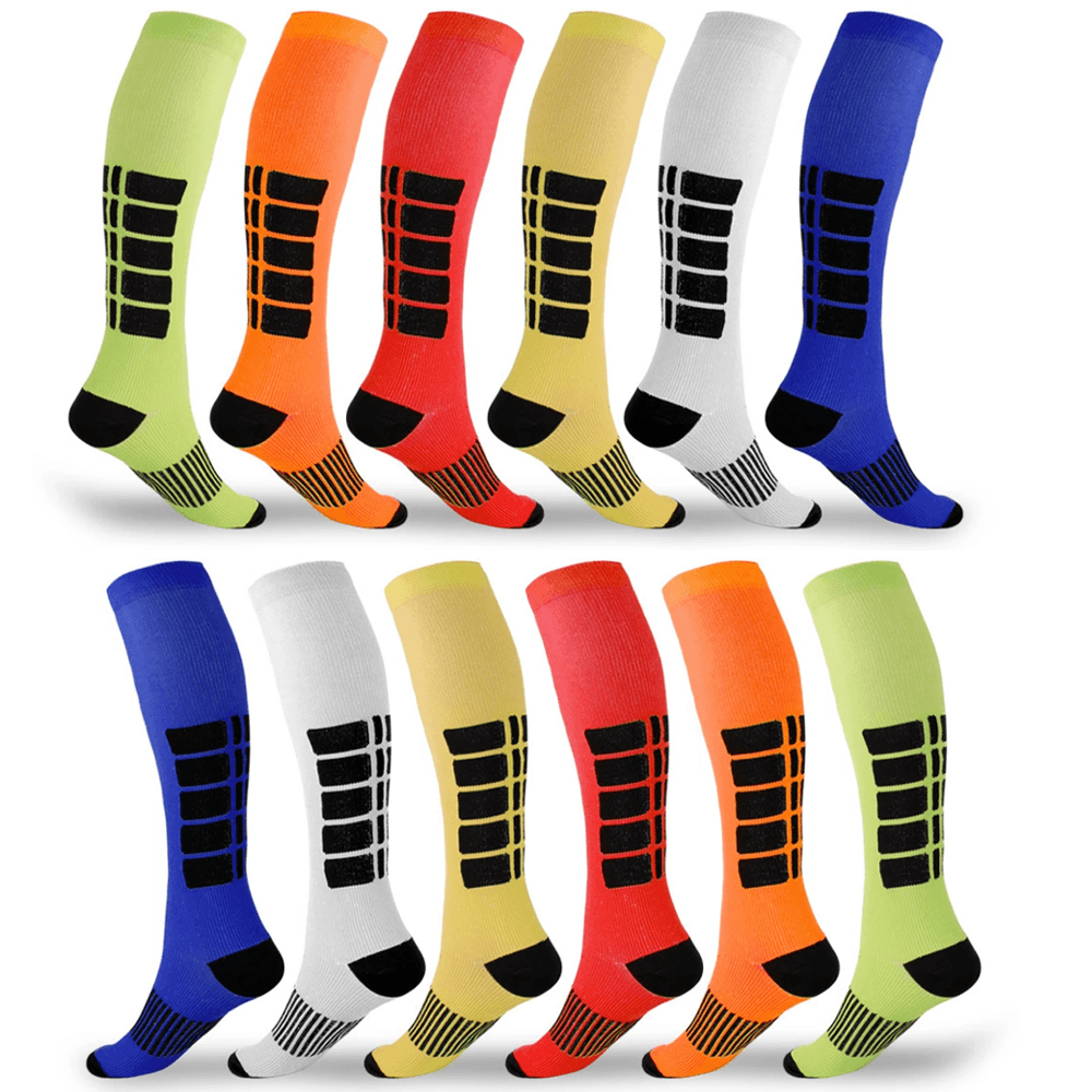 Compression Socks for Men & Women (6 Pack) - My Beach Shoes