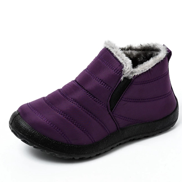 Men's Winter Warm Fur Snow Boots - My Beach Shoes