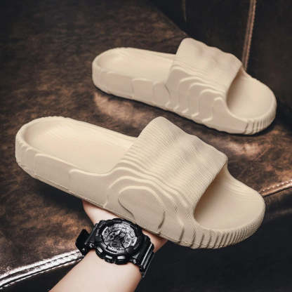 The Textured Cloud Cushion Slides - My Beach Shoes