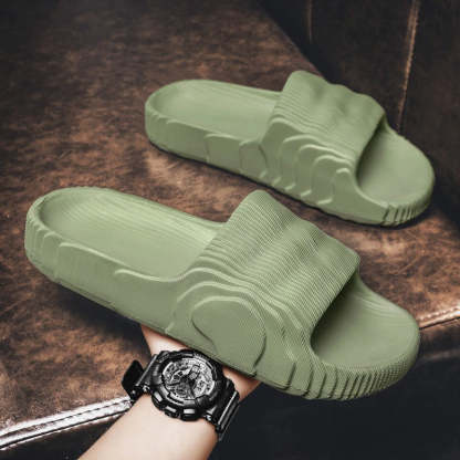 The Textured Cloud Cushion Slides - My Beach Shoes