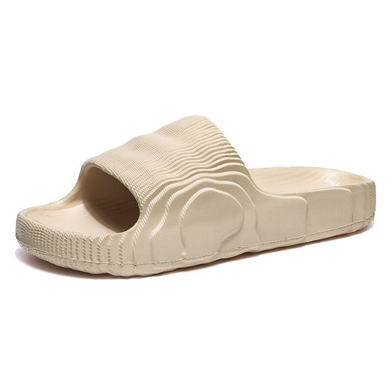 The Textured Cloud Cushion Slides-My Beach Shoes