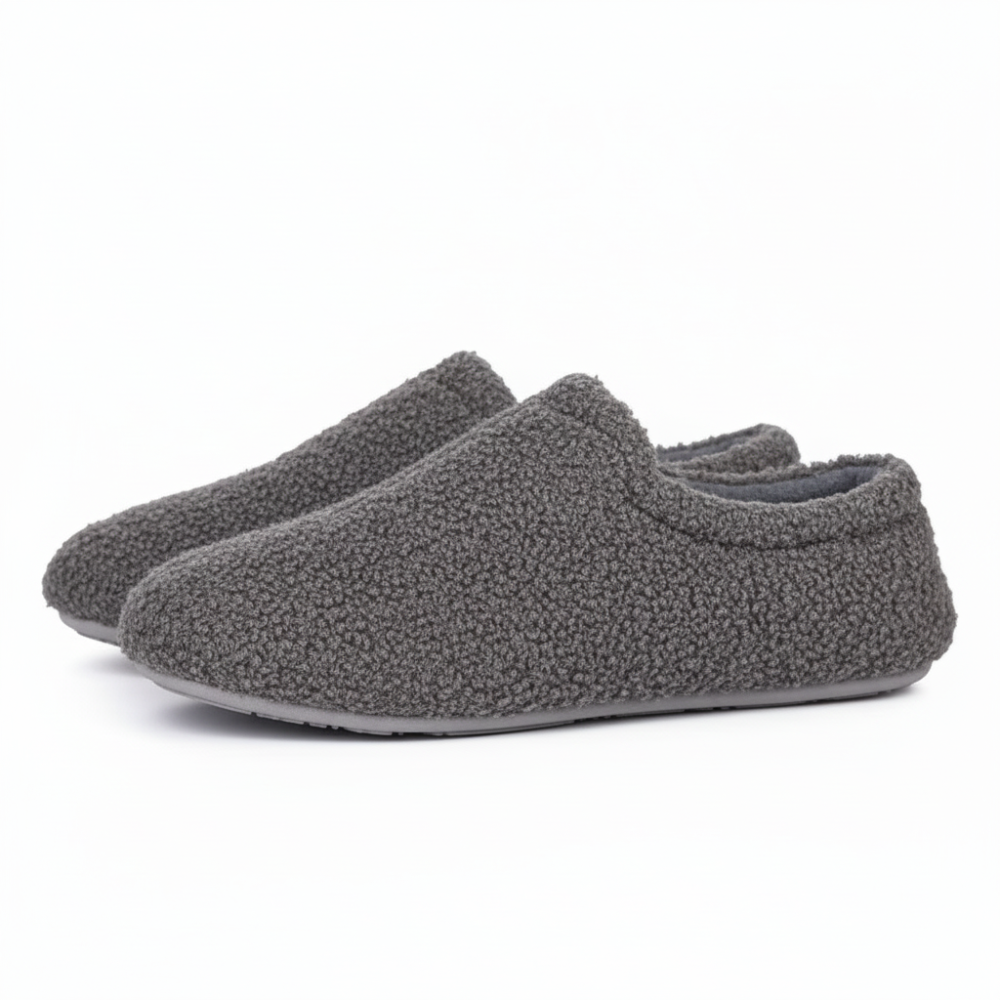 Fuzzy Fur Memory Foam Loafer Slippers
