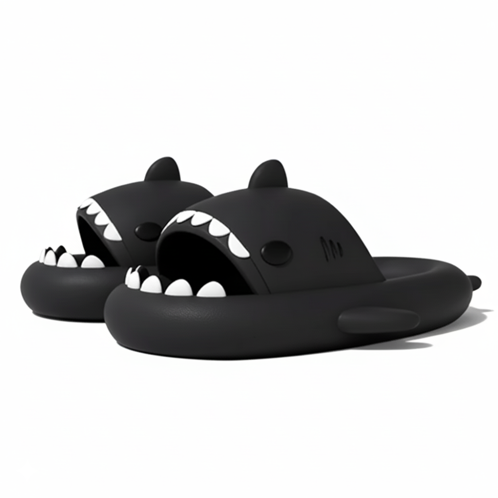 Shark Cloud Slides - Comfortable and Stylish Slip-On Sandals