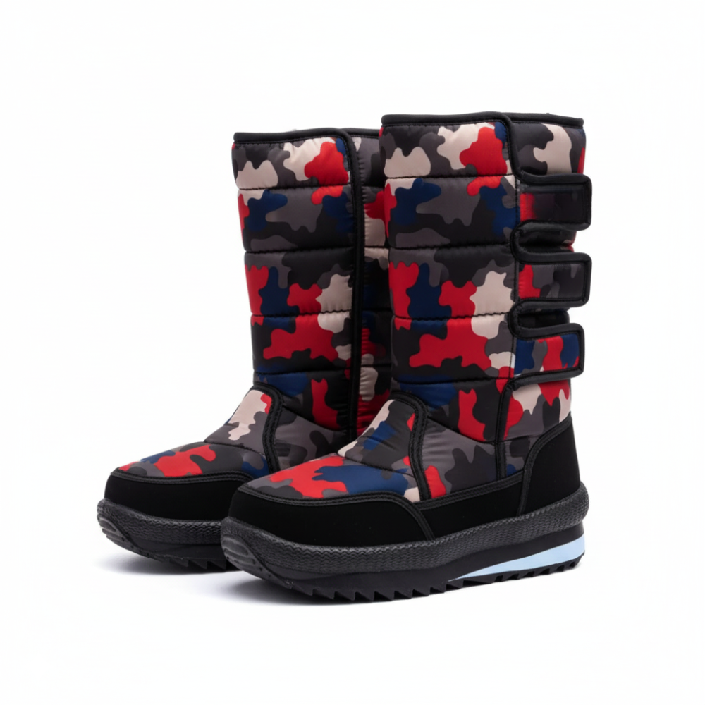 Winter Lightweight Padded Fur Waterproof Platform Boots