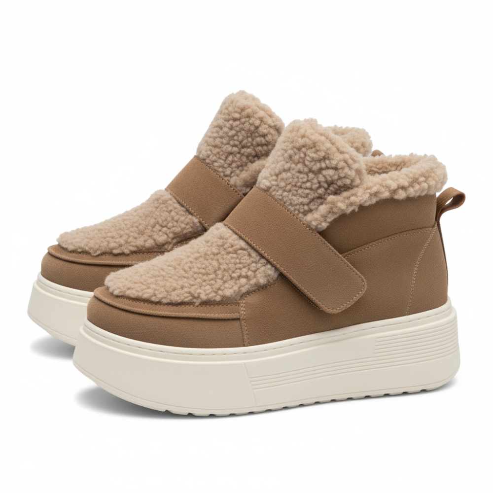 Elevated Warm And Style Comfy Fur Boots