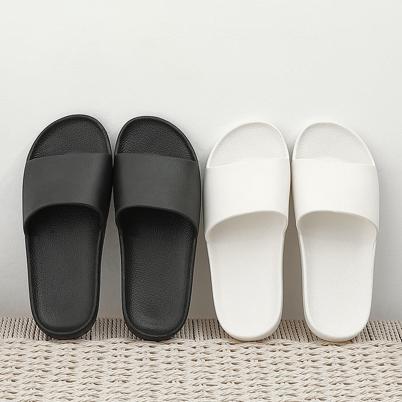 The Solid Colored Cushion Slides - My Beach Shoes
